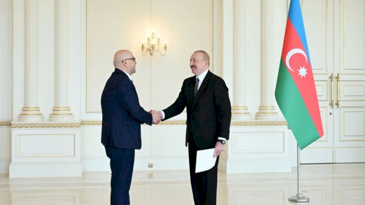    İlham Əliyev yeni təyin olunmuş səfirin etimadnaməsini qəbul edib   