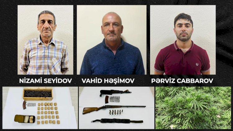    Şəkidə 3 nəfər həbs olundu   