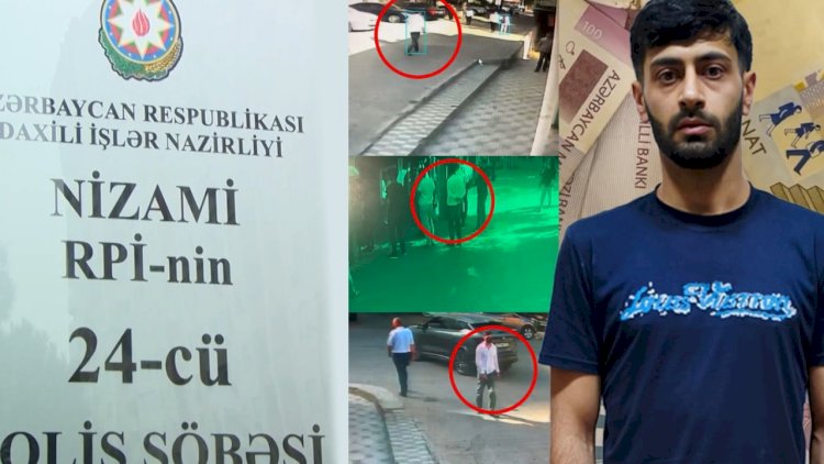    Tibbi maska ilə kamuflyaj olunaraq quldurluq etdi - VİDEO   