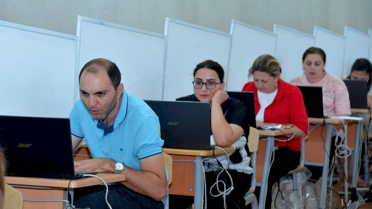    1300-dən çox müəllim testdən keçirildi   