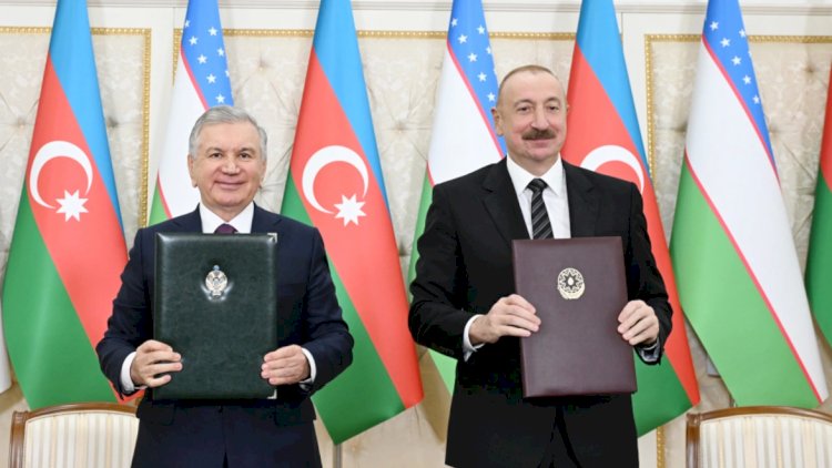    Azərbaycan ilə Özbəkistan arasında imzalanmış sənədlər mübadilə edildi   