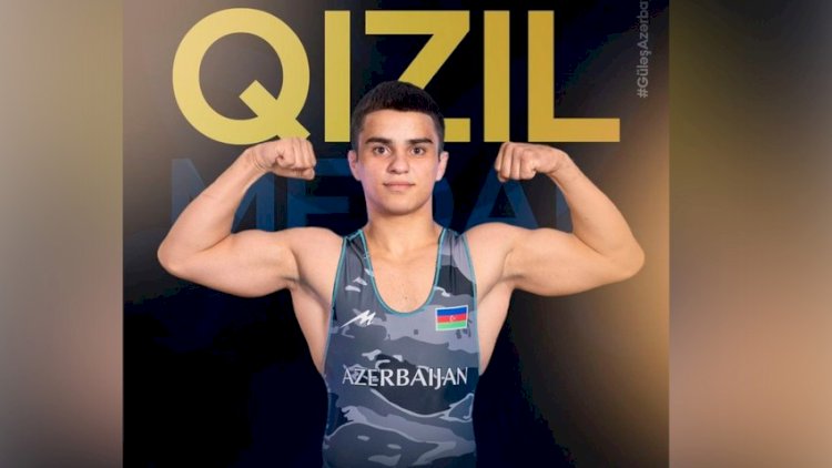   Azərbaycan güləşçisi Avropa çempionu oldu   