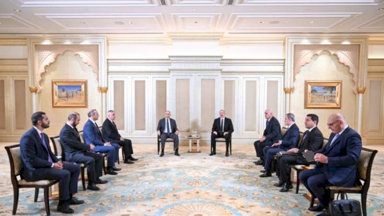    Əliyevlə Paşinyanın görüşündə ən maraqlı sima - FOTO   