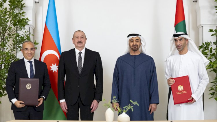    Azərbaycan və BƏƏ arasında iqtisadi tərəfdaşlıq sazişi imzalandı   