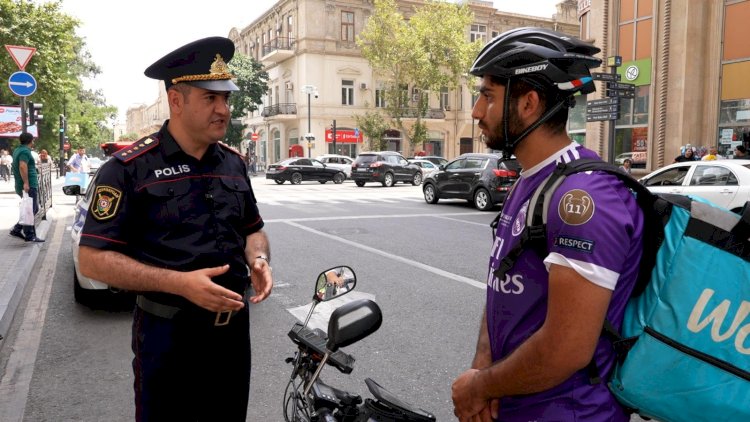    Polisdən ikitəkərli nəqliyyat sürücülərinə xəbərdarlıq   