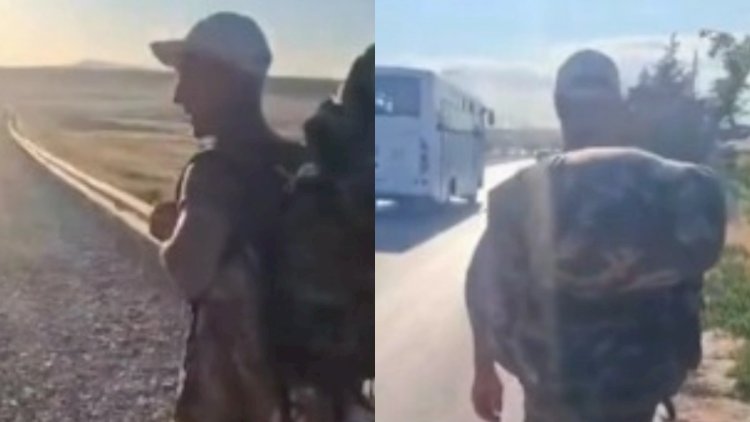   Bakıdan Laçına piyada getdilər   