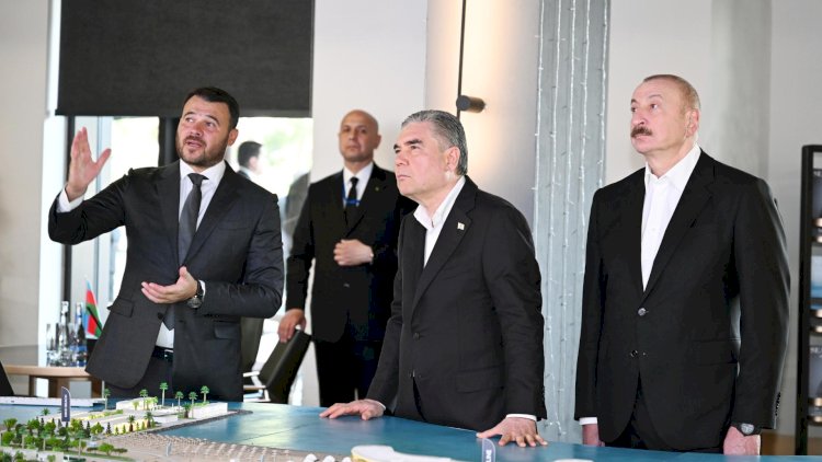    İlham Əliyev və Qurbanqulu Berdiməhəmmədov “Sea Breeze”də   