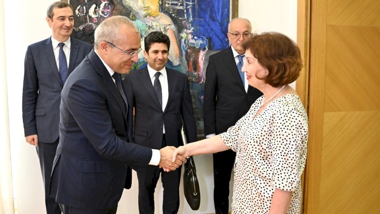    İqtisadiyyat naziri Şimali Makedoniyaya işgüzar səfər edib   