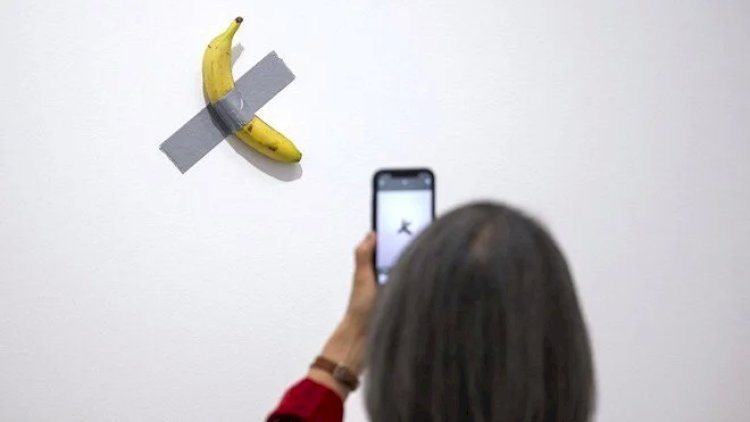    Muzeydə sərgilənən 6 milyon dollarlıq bananı yenidən yeyiblər   