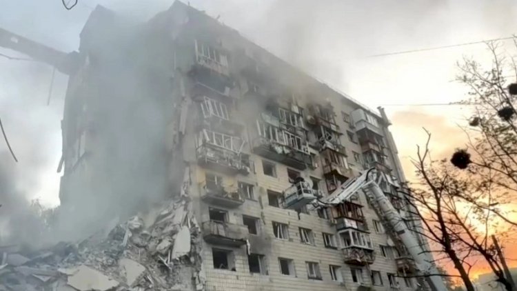    Rusiya Kiyevə zərbə endirib, xəsarət alanlar var   