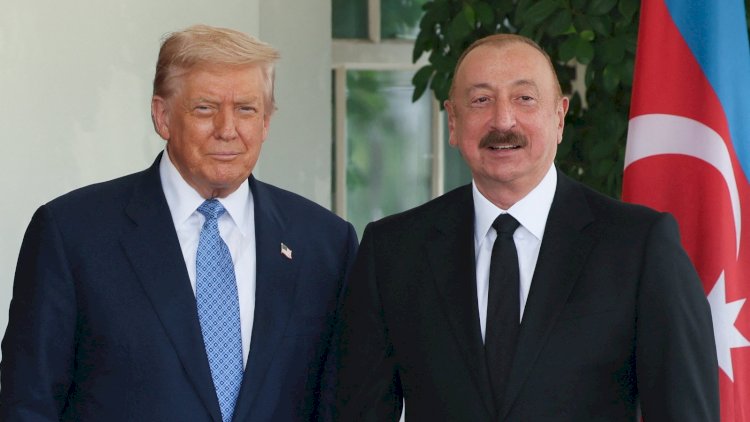    Donald Trampla İlham Əliyevin görüşü başladı - Fotolar   