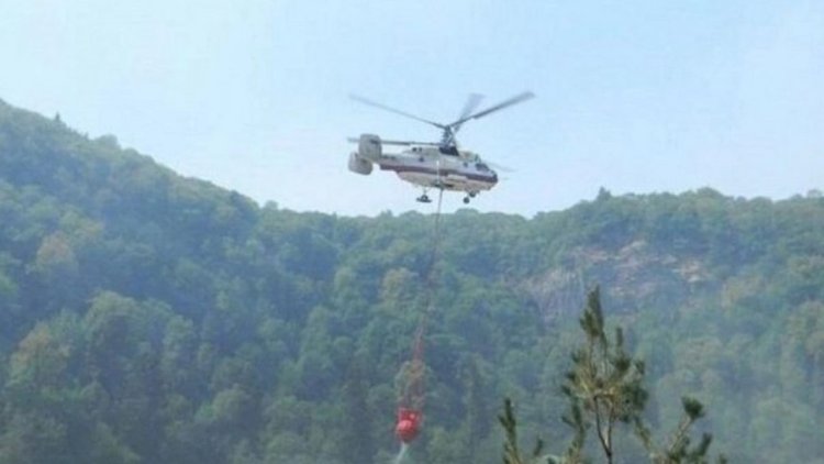    Qarabağda yanğın - Helikopterlər cəlb olundu   