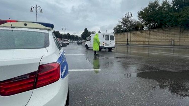    Yol polisi havaya görə diqqətli olmağa çağırış edir   