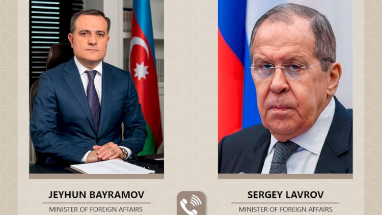    Ceyhun Bayramov Lavrovla regional məsələləri müzakirə etdi   