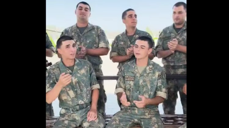    Əsgərlərimiz “Qarabağ”ı belə təbrik etdilər - Video   