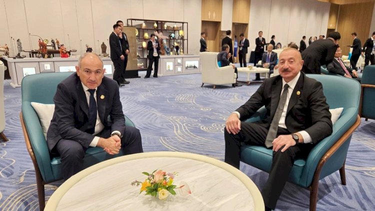    Əliyev və Paşinyan Çində bir araya gəldilər   