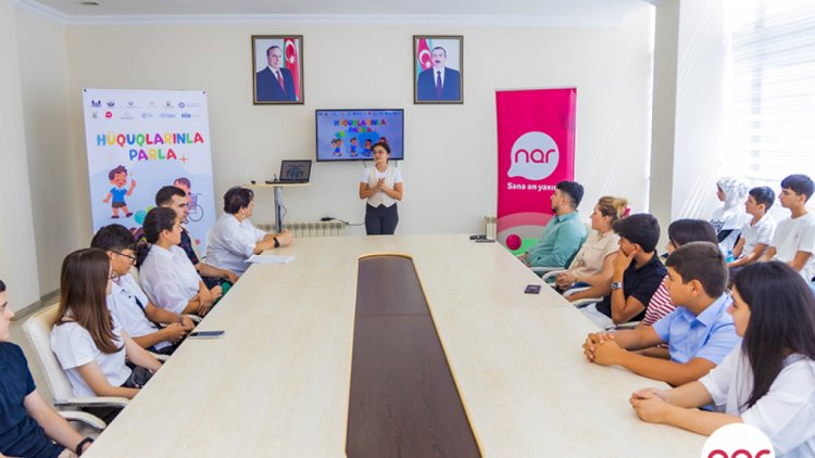    “Nar” uşaqlar üçün maarifləndirici tədbirlərə dəstək verir - FOTOLAR   