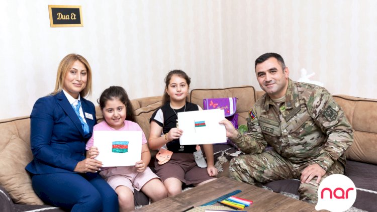    “Nar” və “YAŞAT” Fondu “Bilik günü” münasibətilə şəhid övladlarını   