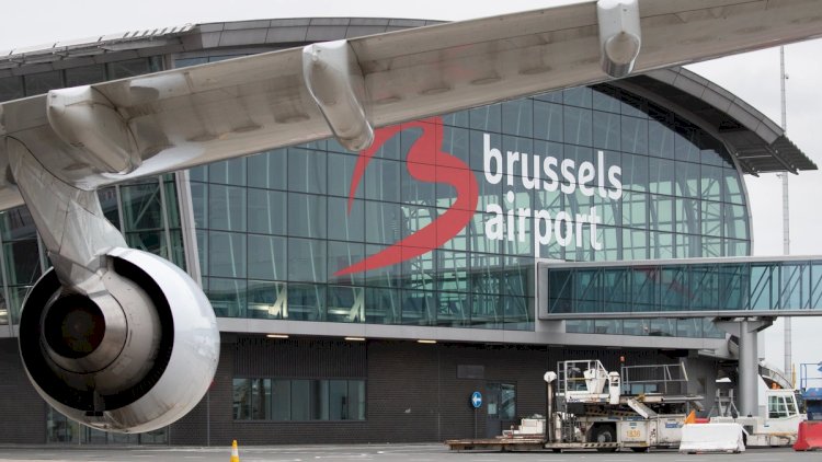    Brüssel hava limanı uçuşların yarısını ləğv edir   