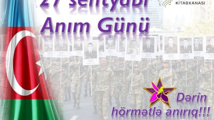    Milli Kitabxanada Anım Günü ilə bağlı virtual sərgi təqdim olunub   