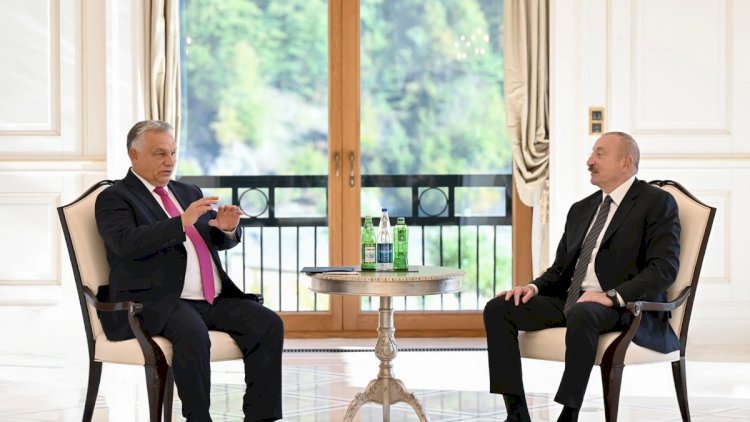    Azərbaycan Prezidenti Macarıstanın Baş naziri ilə görüşdü   