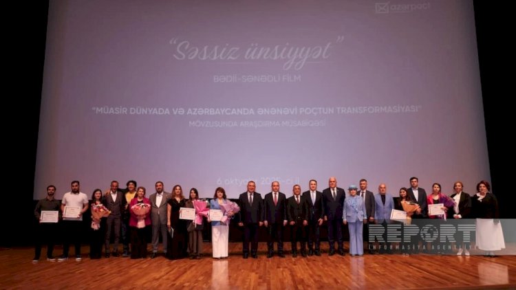    “Azərpoçt” MMC-nin təşkil etdiyi məqalə müsabiqəsinin qalibləri açıqlandı - Fotolar   