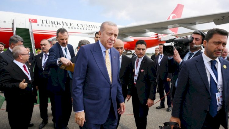    Ərdoğan Azərbaycana gəldi   
