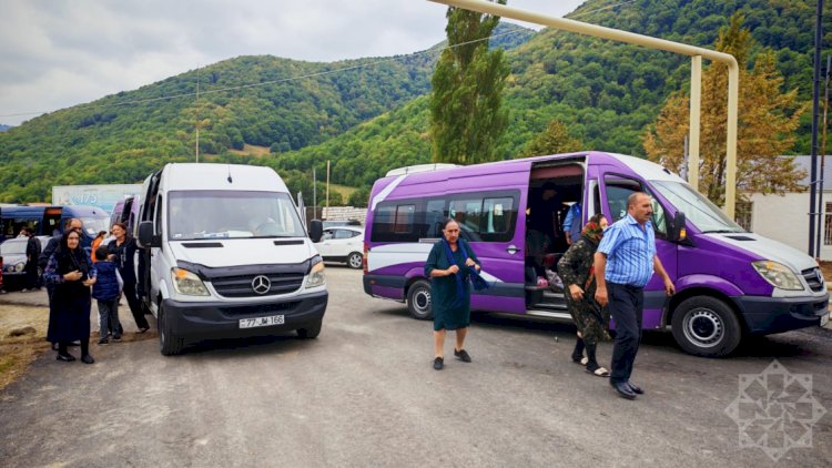    Ağdərəyə növbəti köç karvanı yola salındı   