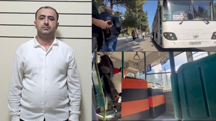    Narkotikin təsiri altında avtobus sürən şəxs həbs olundu -   Video