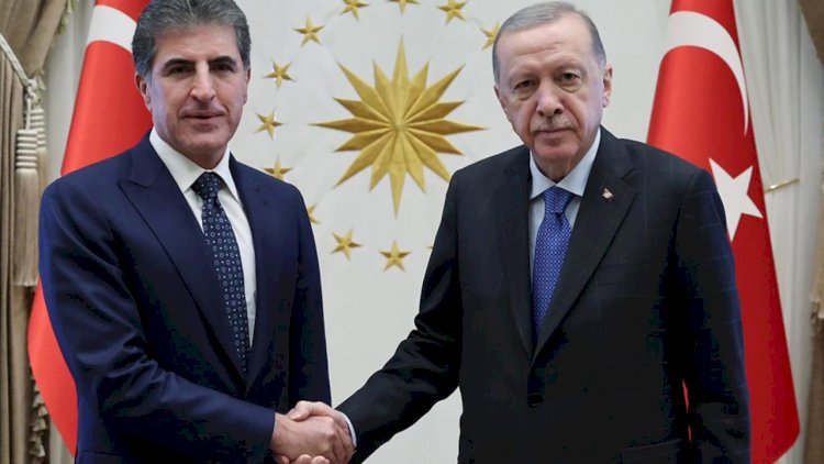    Ərdoğan Bərzani ilə görüşdü   
