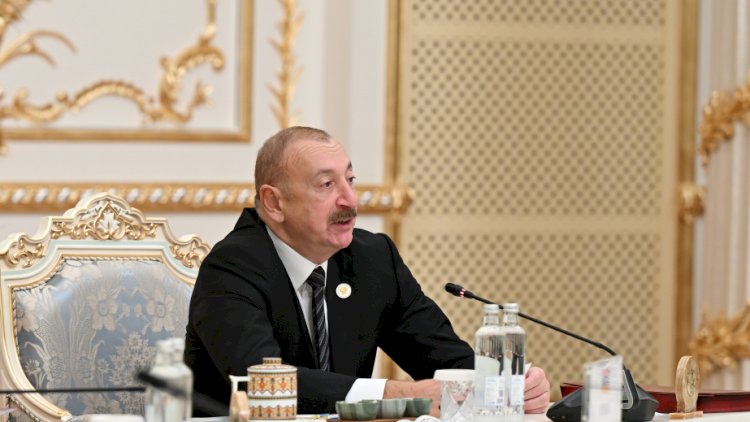    Prezident MDB Dövlət Başçıları Şurasının iclasında Laçının inkişafından danışdı   