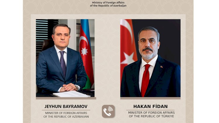    Ceyhun Bayramov Hakan Fidanla müzakirə apardı   