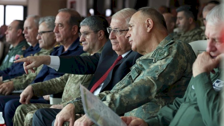    Kərim Vəliyev Yaşar Gülərlə birgə təlimi izlədi   