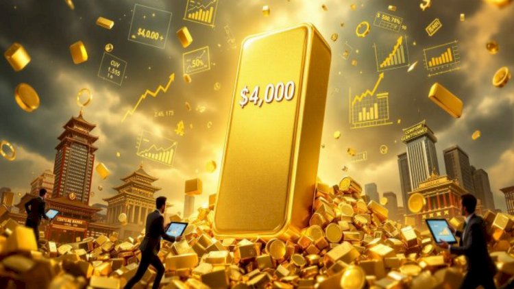    Gold price hits historic milestone   