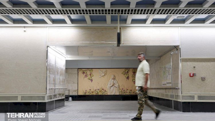    Tehranda “Müqəddəs Məryəm” metrostansiyası açılır - Fotolar   