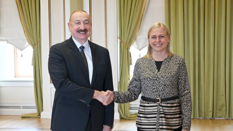    Prezident Əliyev ATƏT sədrini qəbul etdi - Yeniləndi   