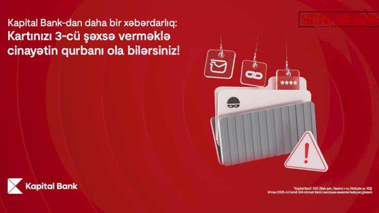    Kartınızı heç kimə verməyin: pulunuzu itirə, cinayətin qurbanı ola bilərsiniz   