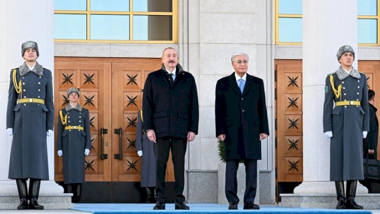    Prezident Qazaxıstana dövlət səfərinə getdi -   FOTOLAR