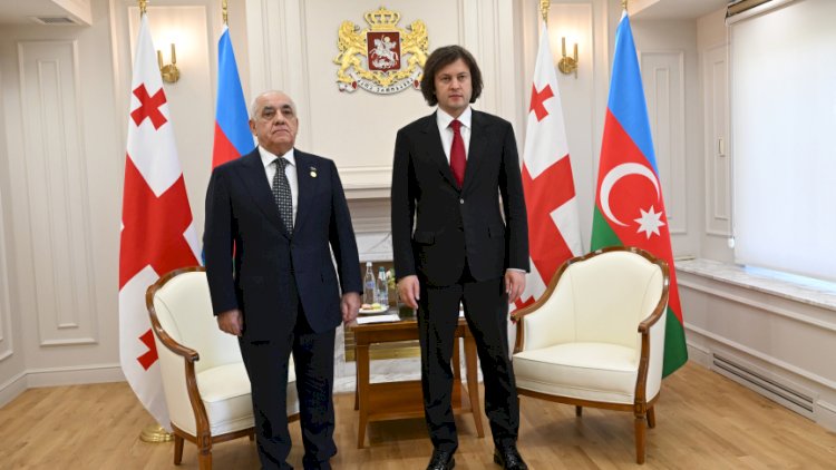    Baş nazirlər Tbilisidə görüşdülər   