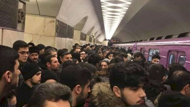    Bakı metrosunda İNSİDENT: həbs edilənlər var   