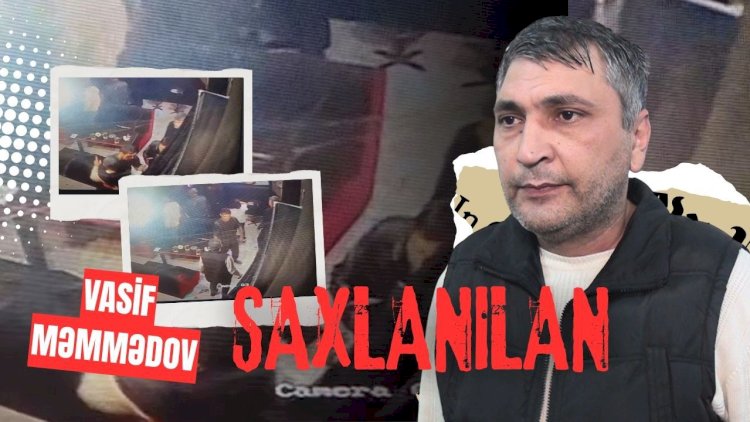    Kafedə mübahisə -   Tanışının başına bakal vurdu