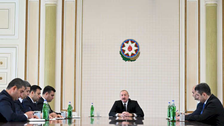    İlham Əliyev yeni səlahiyyətli nümayəndə və icra başçılarını qəbul etdi   