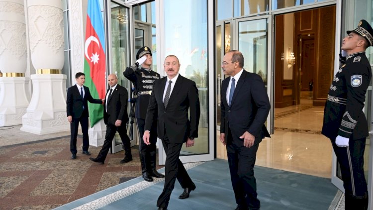    İlham Əliyev Özbəkistana getdi   