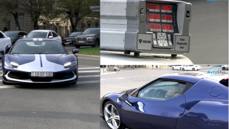    Reyddə saxlanılan 850 minlik “Ferrari”nin sahibi:   Atası görün kim imiş...