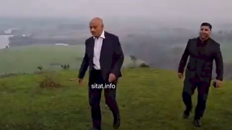    68 yaşlı icra başçısı mərcə girdi: Dağa dırmaşdı -    VİDEO