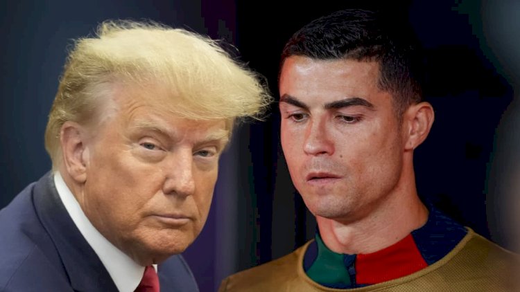    Tramp və Ronaldo bir araya gəlir   