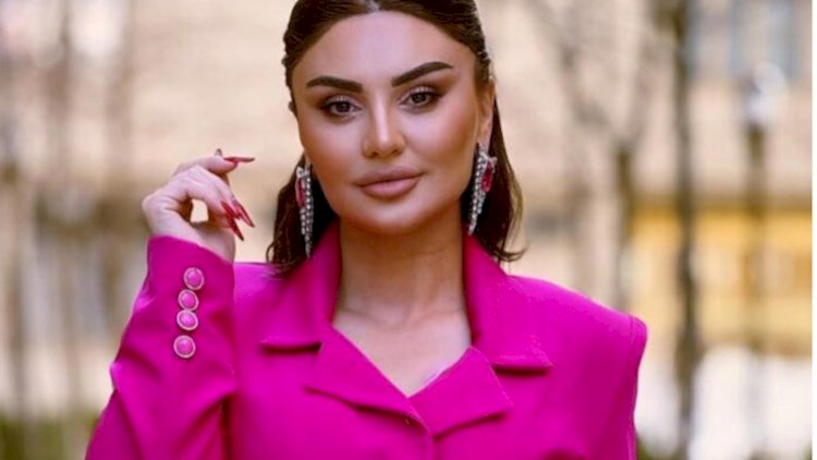    Canlı efirə xanım cangüdənləri ilə gəldi -   Video