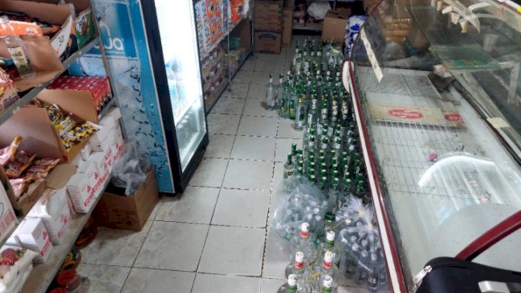    Şəmkirdə saxta araqlar tapıldı   