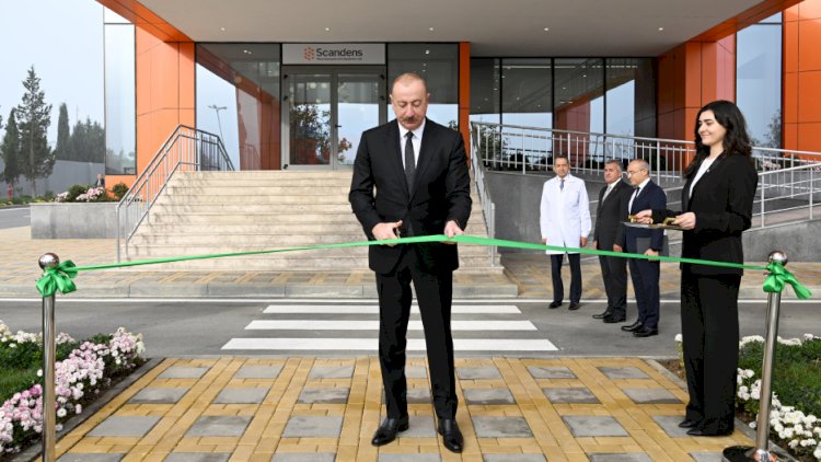    Prezident açılış etdi   