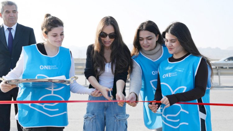    Leyla Əliyeva Qaradağda yeni parkın açılışında iştirak etdi   